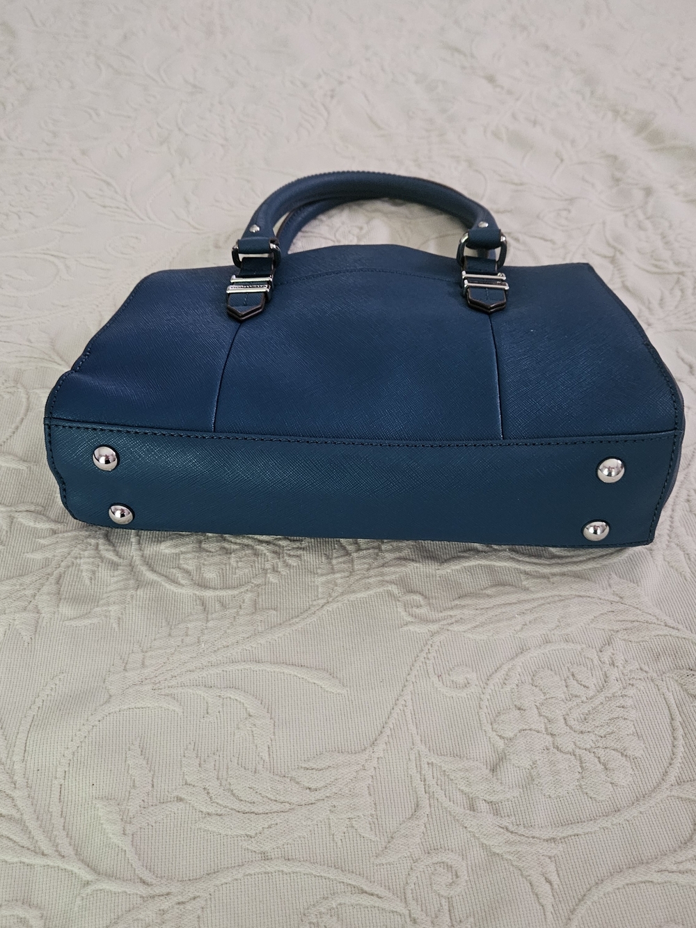 Tignanello Hand Bag- Blue - Picture 4 of 13